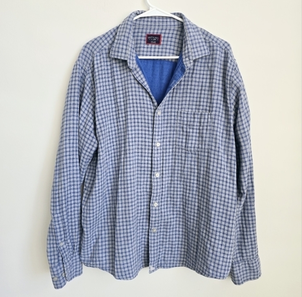 UNTUCKit  "Pugliese" cotton gauze‎ shirt XL